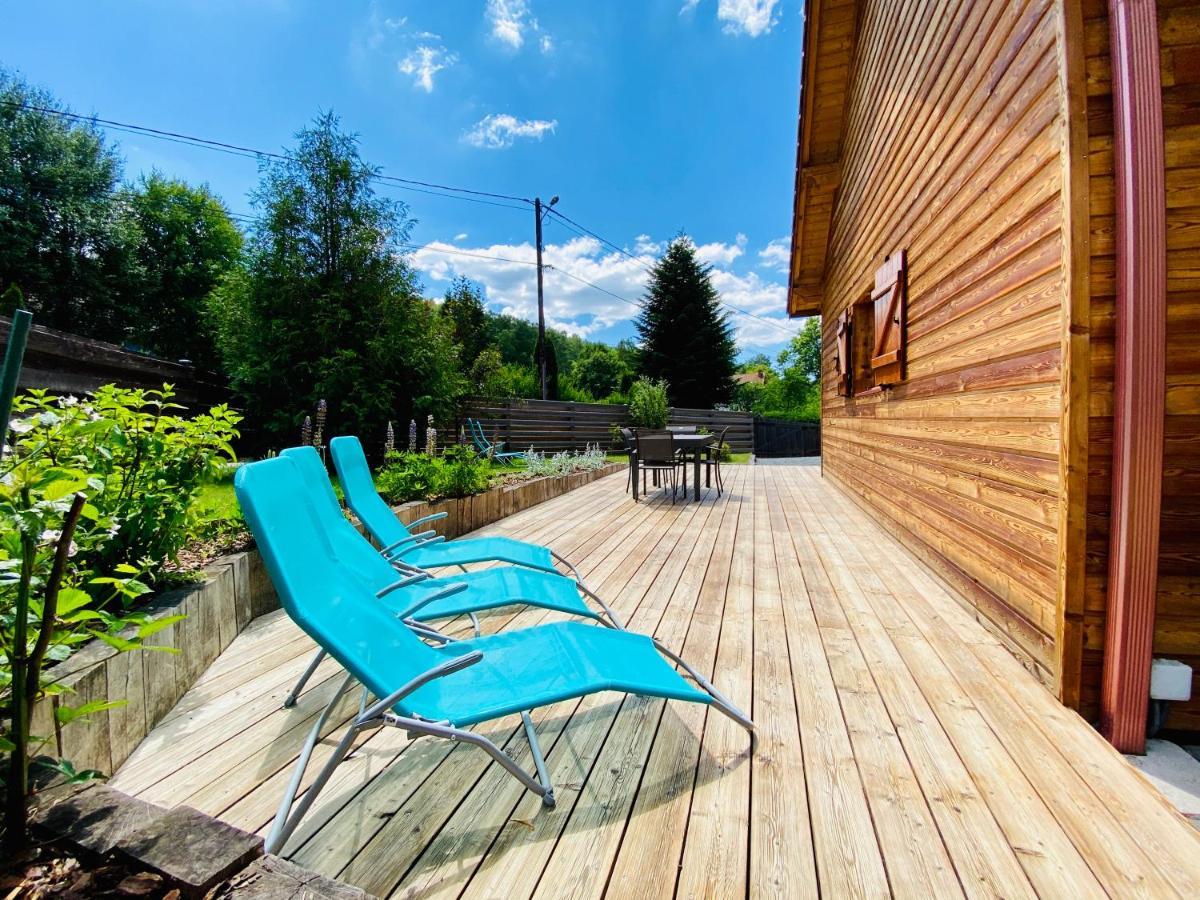 Le Hygge Chalet Gérardmer-Spa Anould Eksteriør billede
